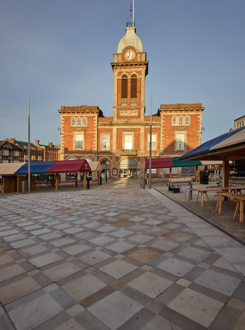Chesterfield Market square sunrise.jpg
